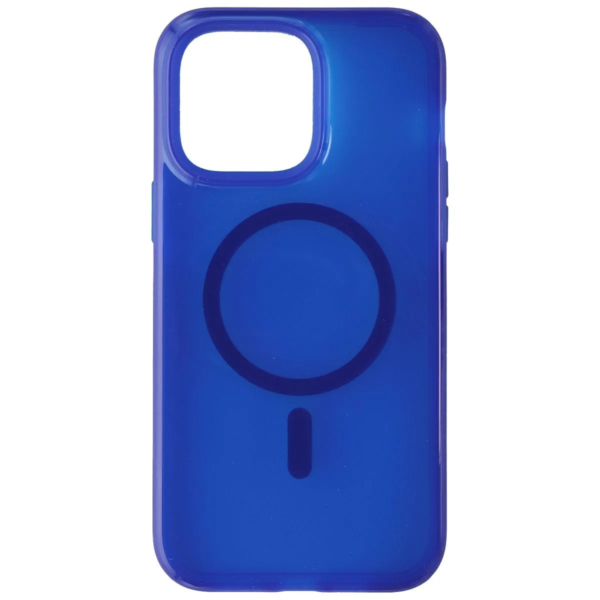 Rugged Build Texture Tech21 Evo Check Case for  MagSafe for iPhone 14 Pro Max - Classic Blue