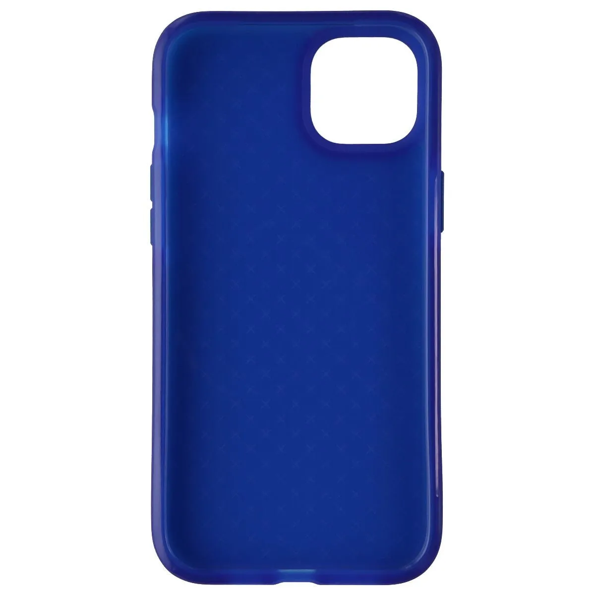 Gloss Finish Design Tech21 Evo Check Flexible Gel Case for Apple iPhone 14 Plus - Classic Blue