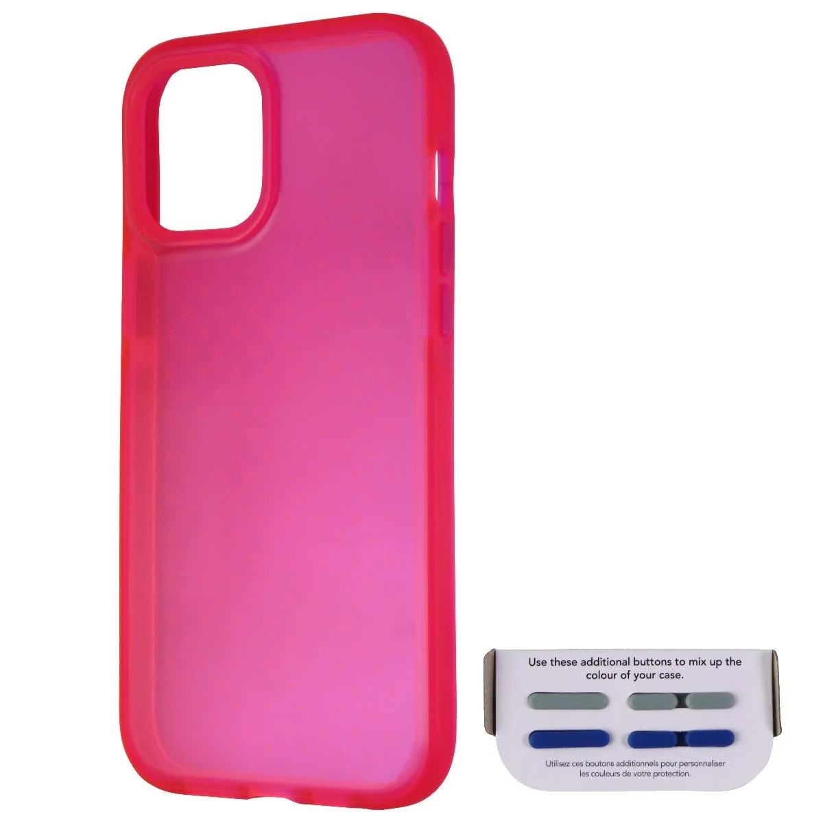 Tech21 Evo Check Series Flexible Case for Apple iPhone 12 Pro Max - Pink Everyday Fit Comfort Build Layer
