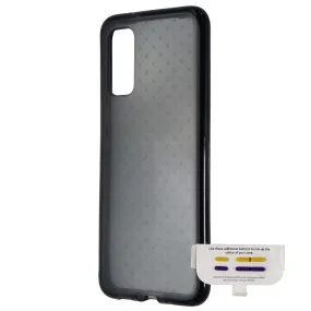 Tech21 Evo Check Series Flexible Gel Case for Samsung Galaxy S20 - Smokey Black Durable Texture Layer Bold colors