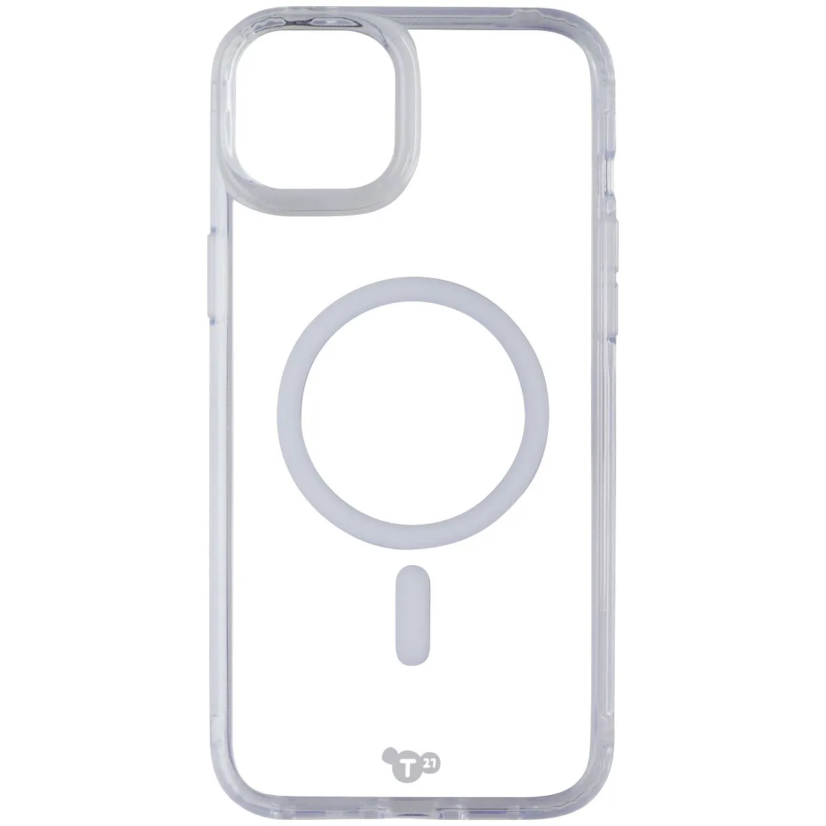 Tech21 Evo Clear Series Case for MagSafe for Apple iPhone 15 Plus - Clear Classic Look Edge Shield