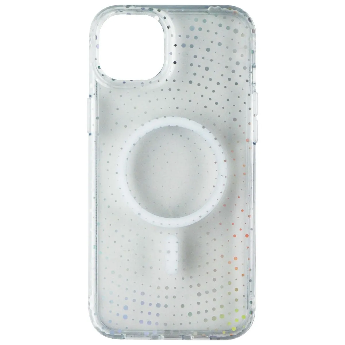 Tech21 Evo Sparkle Case for MagSafe for iPhone 14 Plus - Radiant Transparent Shell