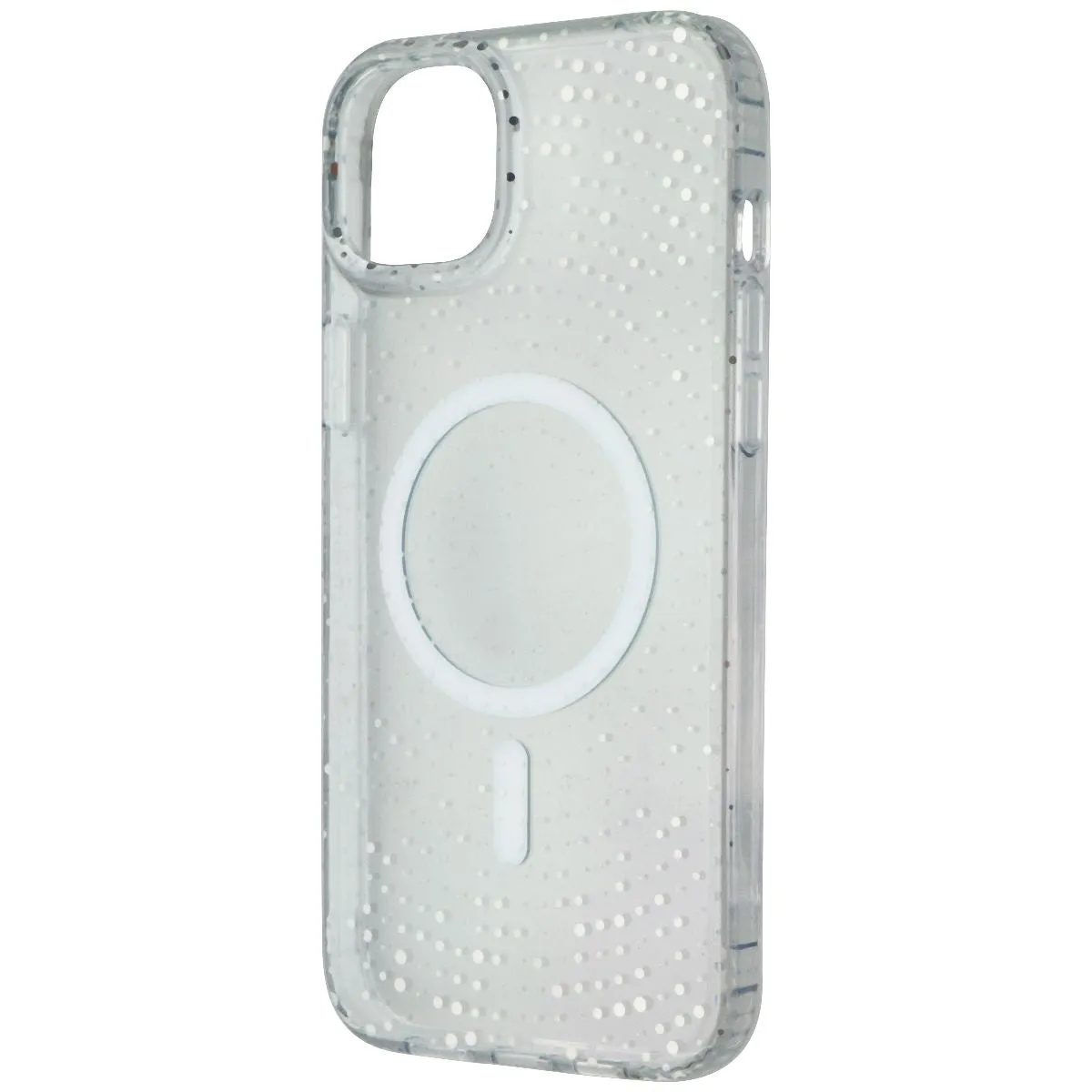 Soft Edging Luxury Finish Texture Tech21 Evo Sparkle Case for MagSafe for iPhone 14 Plus - Radiant