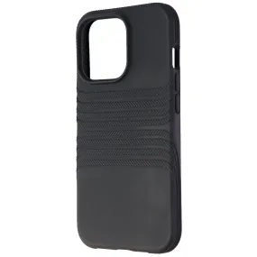 Slim Fitment Metal Texture Tech21 Evo Tactile Series Flexible Grip Case for Apple iPhone 13 Pro - Black