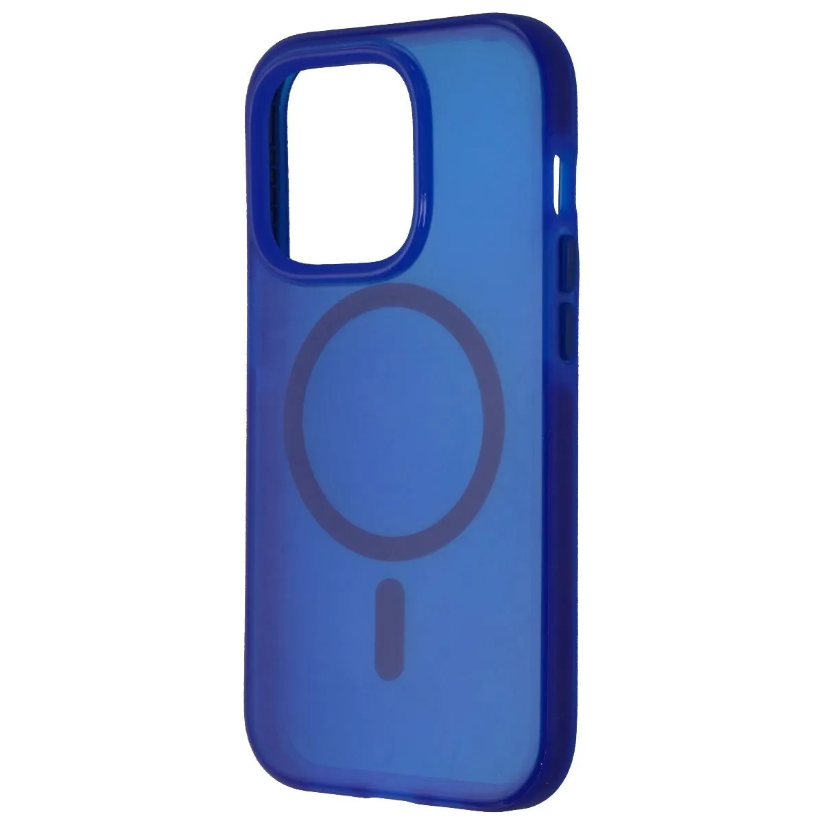 Smooth Lining Tech21 EvoCheck Series Gel Case for MAGSAFE for Apple iPhone 14 Pro - Blue