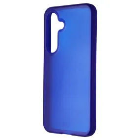 Tech21 EvoCheck Series Gel Case for Samsung Galaxy S24 - Cobalt Blue Smooth Lining Portable Shield