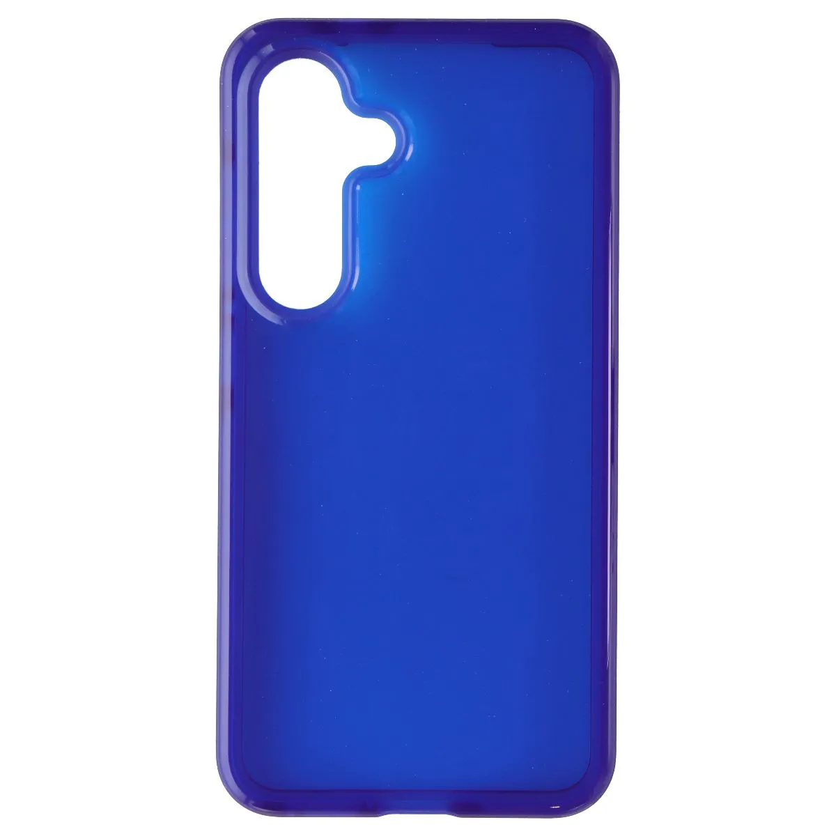 Luxury Surface Layer Tech21 EvoCheck Series Gel Case for Samsung Galaxy S24 - Cobalt Blue