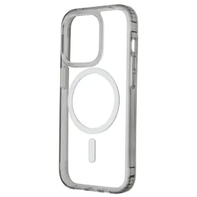 Chic Accessory Matte Texture Surface Tech21 EvoClear Series Case for MagSafe for Apple iPhone 14 Pro - Clear/White