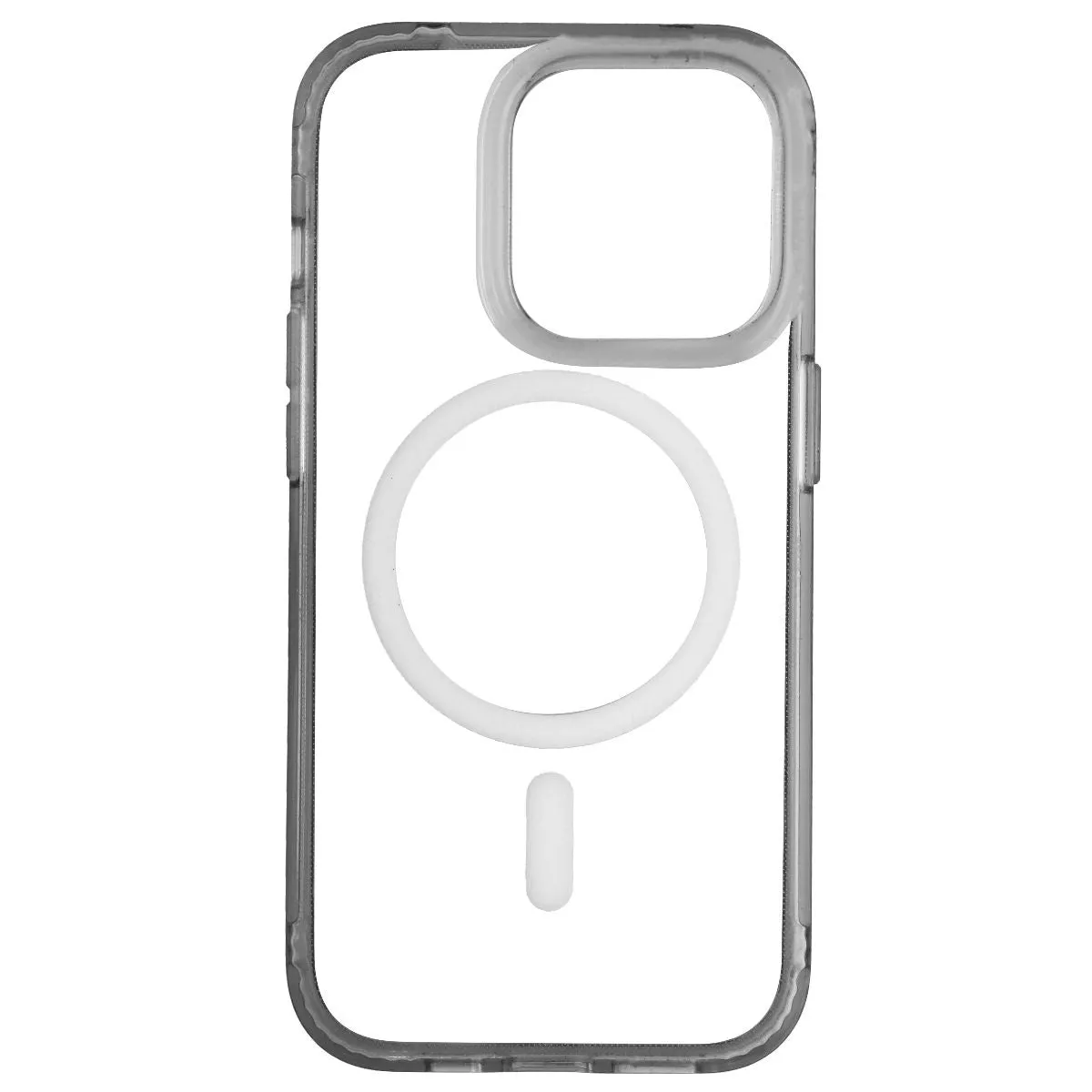 Clear Edge Colorful Accent Tech21 EvoClear Series Case for MagSafe for Apple iPhone 14 Pro - Clear/White