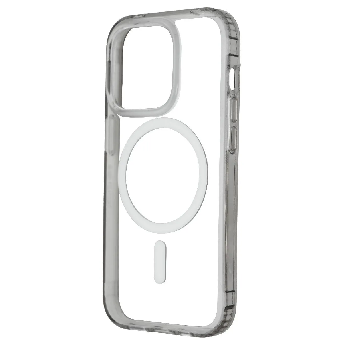 Stylish Shape Tech21 EvoClear Series Case for MagSafe for Apple iPhone 14 Pro - Clear/White