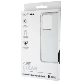 Hybrid Build Tech21 Pure Clear Series Hybrid Case for Samsung Galaxy 20 Ultra - Clear