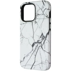 Mybat Pro Fuse Series MagSafe Case for iPhone 14 Pro Max - Cracked Marble Unique Artwork