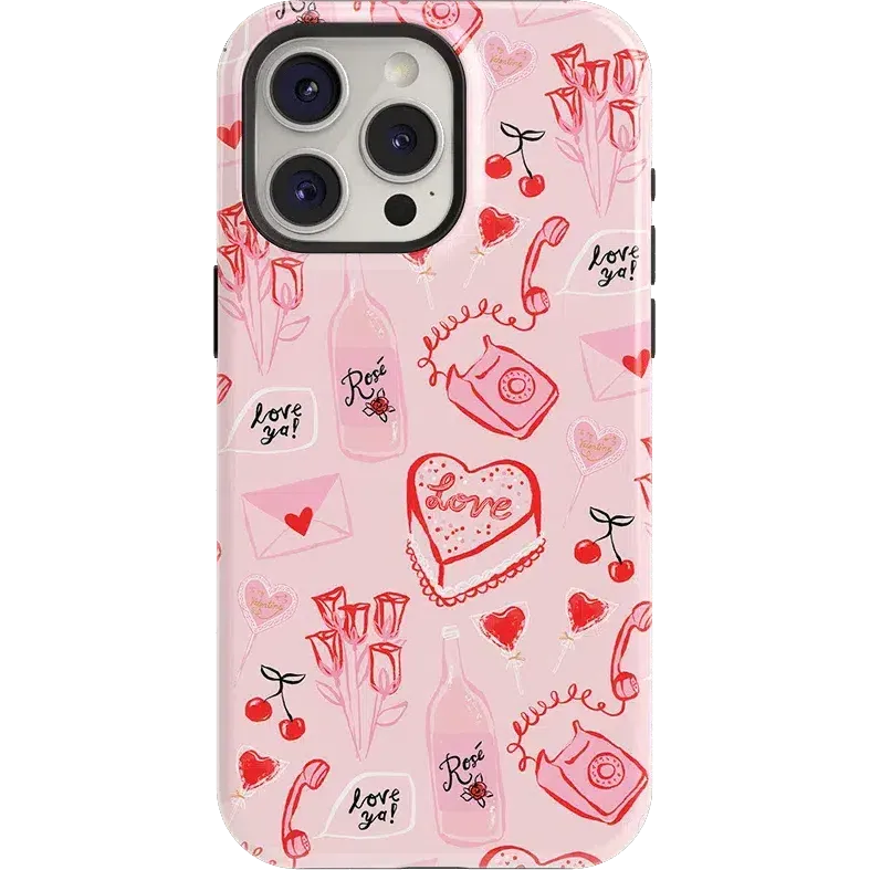 That's Amore | Valentine's Case Protective Build Texture Smooth Protection