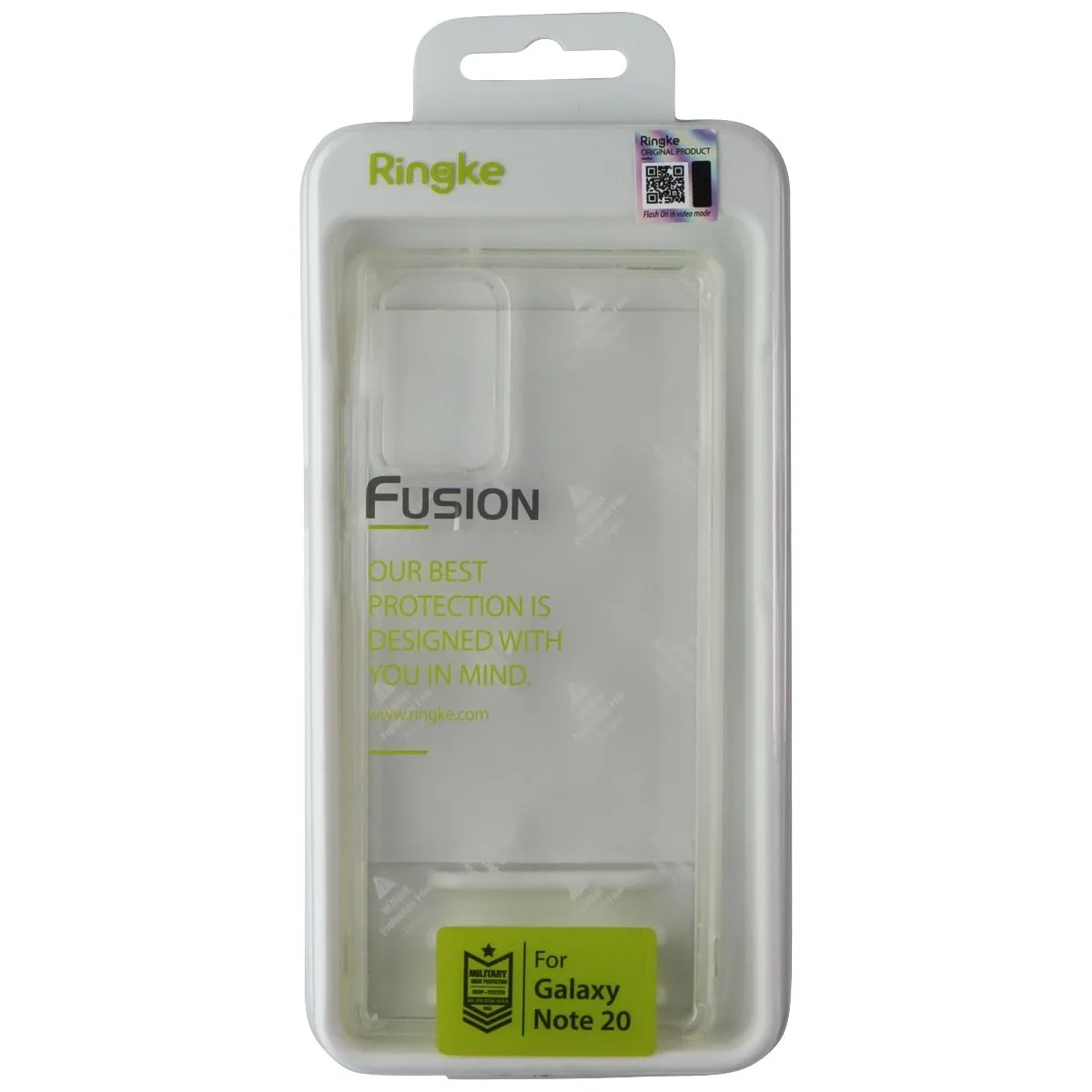 Ringke Fusion Series Case for Samsung Galaxy Note 20 - Clear Comfort Shield Texture daily protection