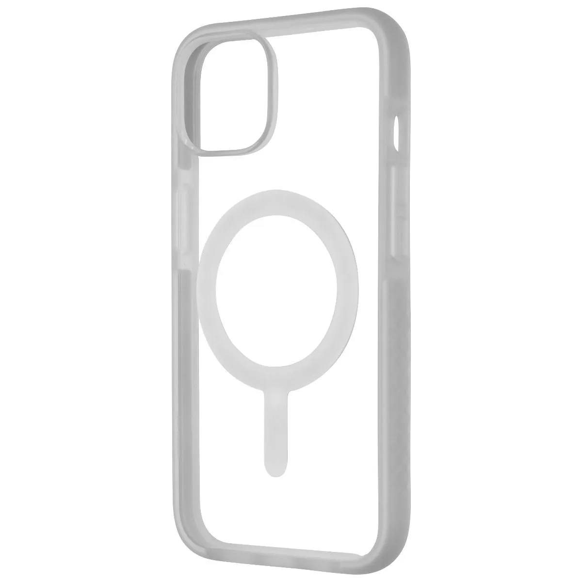 BodyGuardz Ace Pro Series Case for MagSafe for Apple iPhone 13 - Clear/White Hybrid Edge Premium Quality
