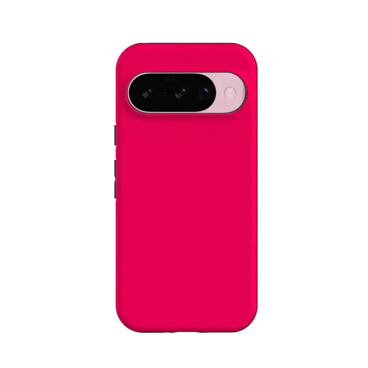 Think Pink | Solid Neon Pink Google Pixel Case Elegant Surface Hybrid Detail