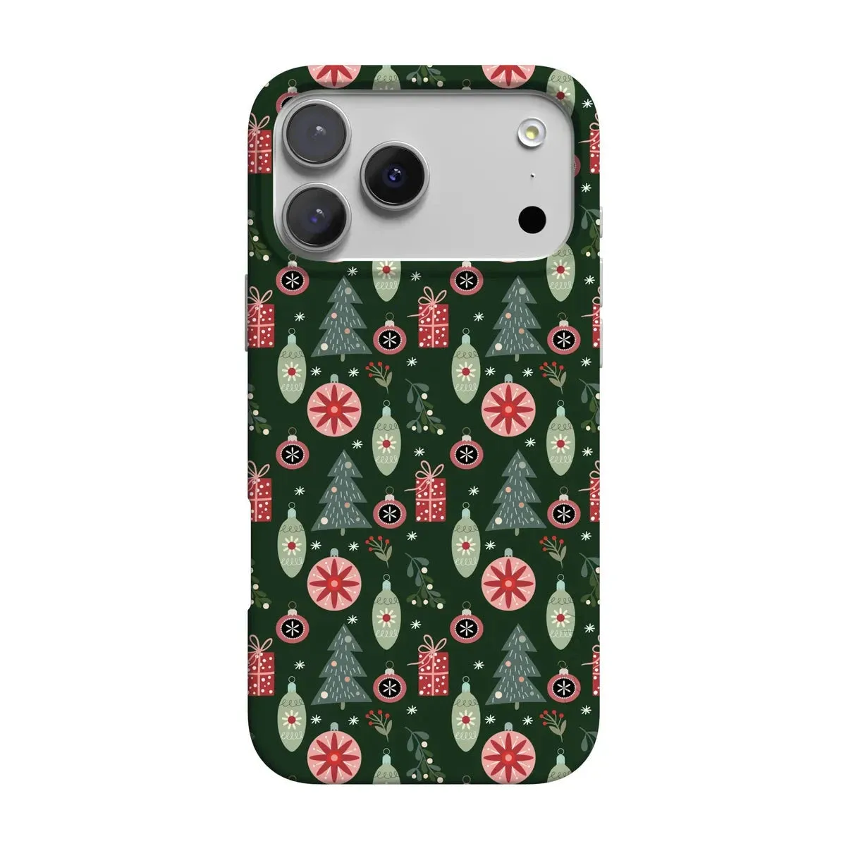 Trendy Pattern Tinsel Town | Christmas Ornament Case