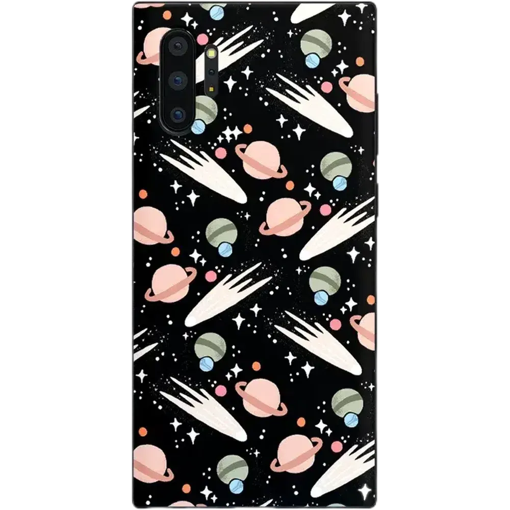 To The Moon & Back | Outer Space Samsung Case Durable Edge Layer