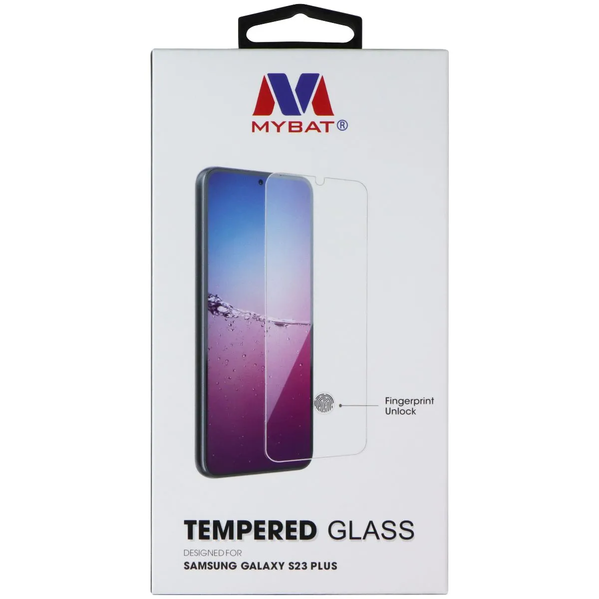 Tablet Armor Case Compatible MyBat Tempered Glass with Fingerprint Unlock for Samsung Galaxy S23  (Plus)
