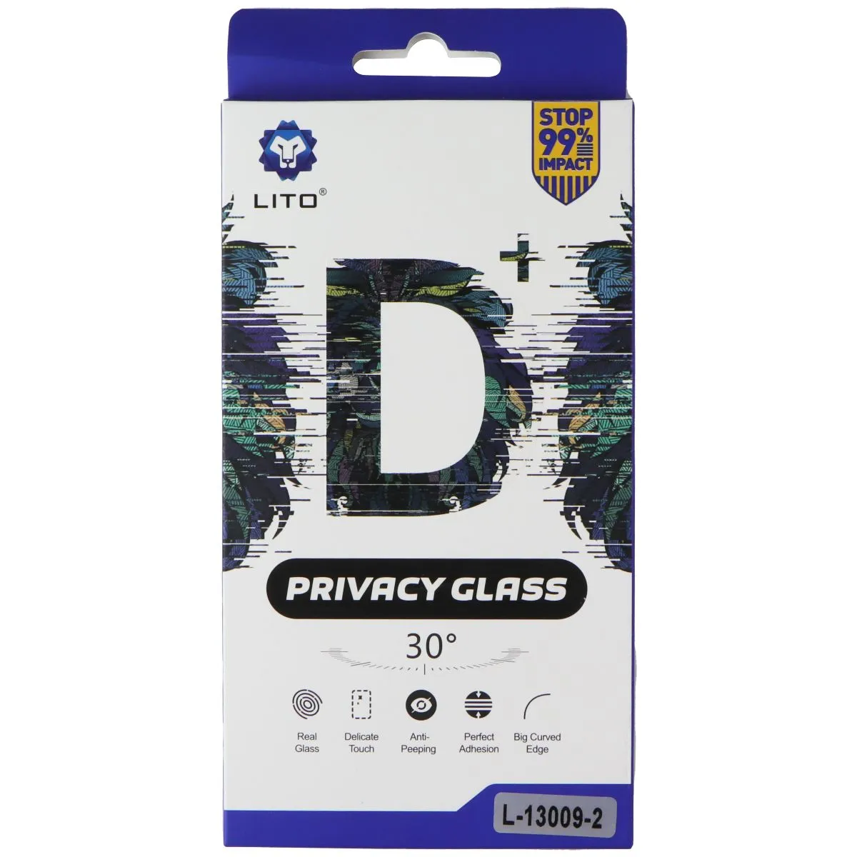 LITO D  Privacy Glass Screen Protector for iPhone 13 Pro Max - Privacy (2 Pack) Gaming Screen Guard