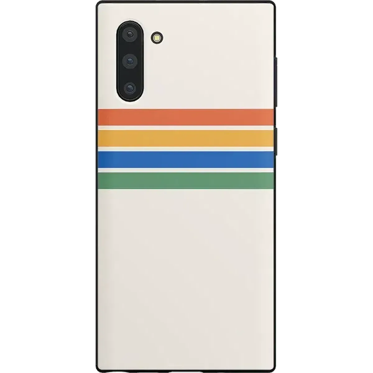 Protective Corner Daily Essential Totally Groovy | Rainbow Stripes Color Block Samsung Case