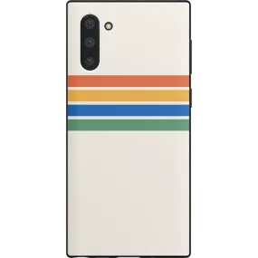 Protective Corner Daily Essential Totally Groovy | Rainbow Stripes Color Block Samsung Case