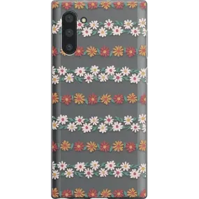 Protective Shell Totally Rad | Daisy Print Floral Samsung Case