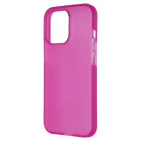 Protective Detailing Edge BodyGuardz Solitude Series Gel Case for iPhone 13 Pro - Neon Pink