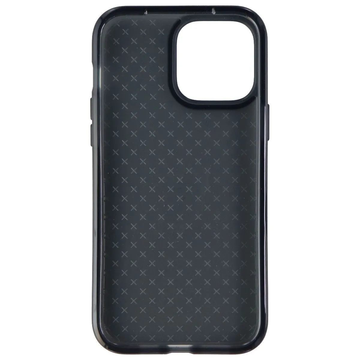 Lightweight Shell Modern Finish Tech21 Evo Check Series Flexible Gel Case for Apple iPhone 13 Pro Max - Black