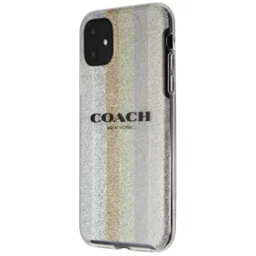 Premium Build Layer Coach Protective Case for Apple iPhone 11 (6.1-inch) - Glitter Americana