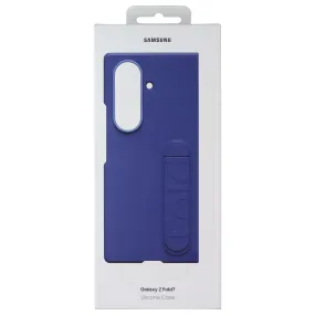 Samsung Official Silicone Case and Film for Galaxy Z Fold7 - Navy Flexible Fit Impact Resistant