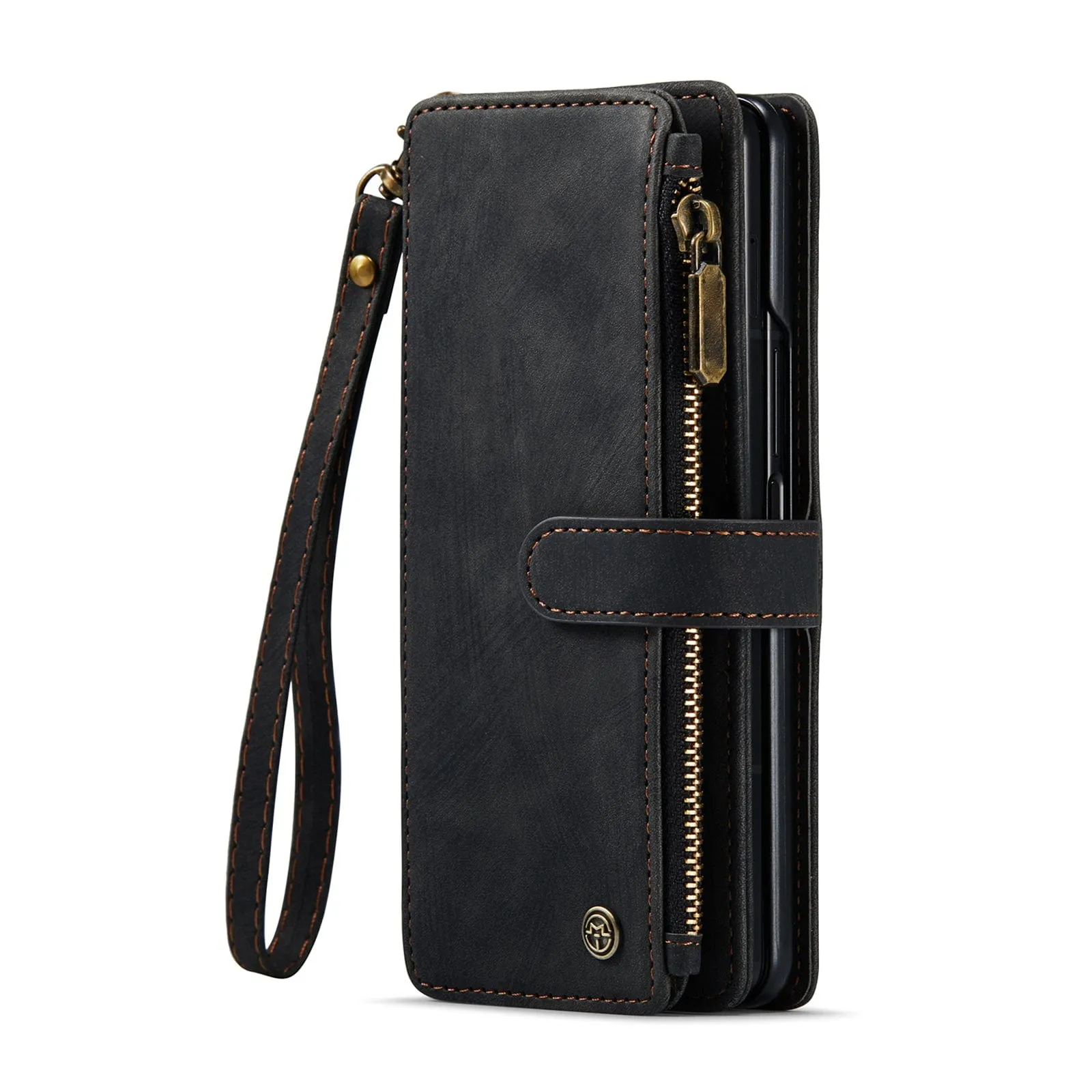 Indy Series Leather Wallet Case - Samsung Galaxy Z Fold6 Premium Style Shock Layer