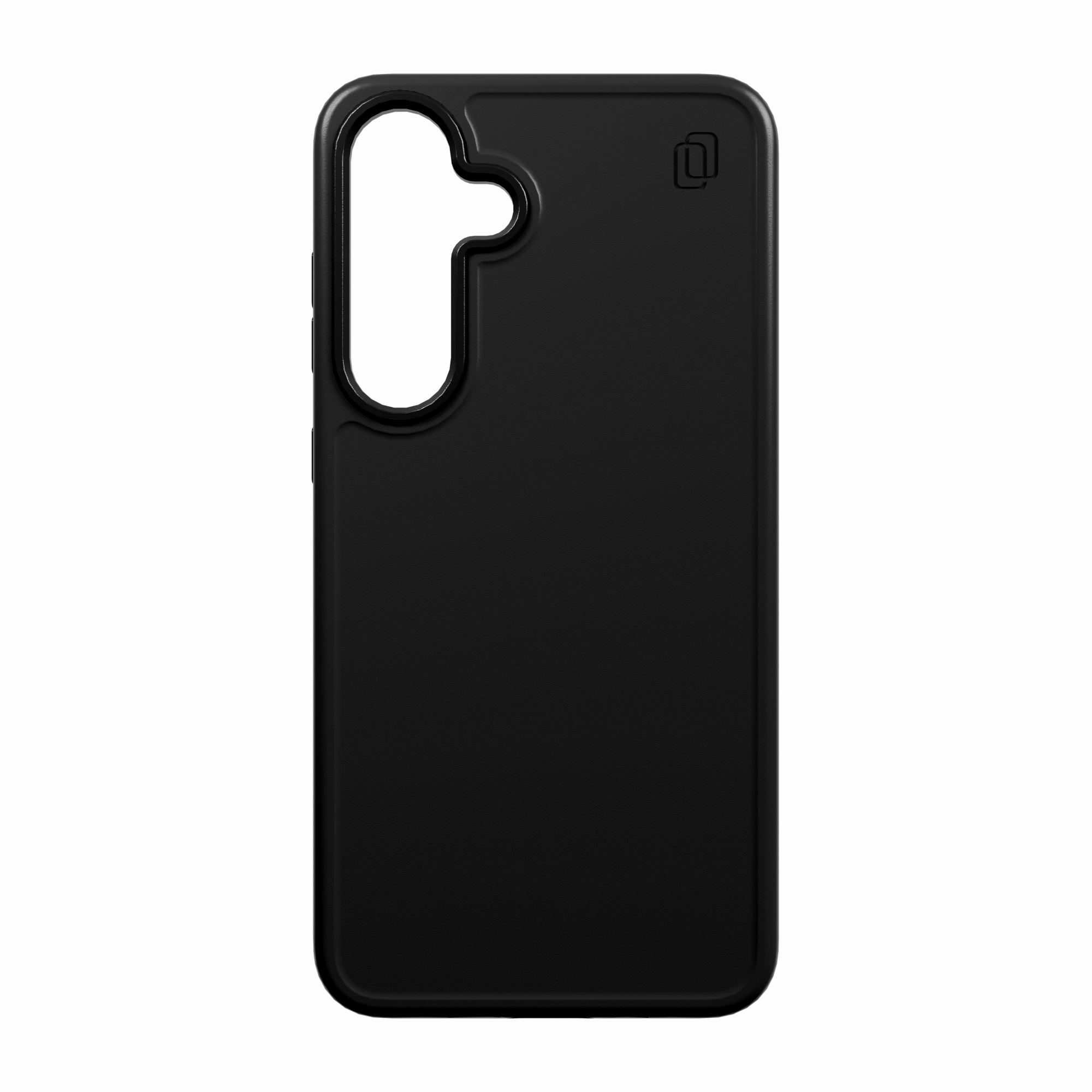 Simple Texture Shock-Absorbent Case for Galaxy S25  | Onyx Black | Fortitude Series | cellhelmet