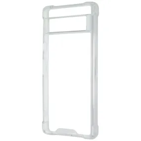 BLU Element DropZone Rugged Case for Google Pixel 7a - Clear/Transparent Protective Build Texture High Quality