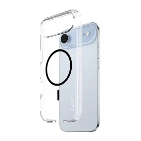 Durable Quality Protective Shell Design CARE by PanzerGlass? Urban Explorer Case Transparent w. Black MagSafe iPhone Air
