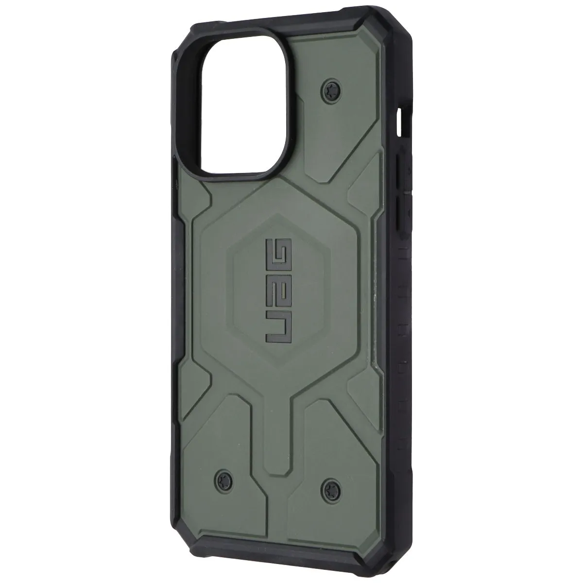 Luxury Accent Daily Style UAG Pathfinder Case for MagSafe for Apple iPhone 15 Pro Max - Olive Drab
