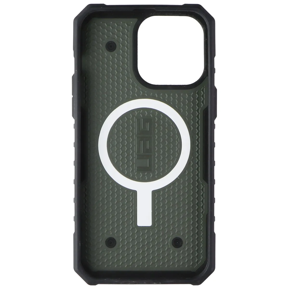Dust proof Durable Texture UAG Pathfinder Case for MagSafe for Apple iPhone 15 Pro Max - Olive Drab