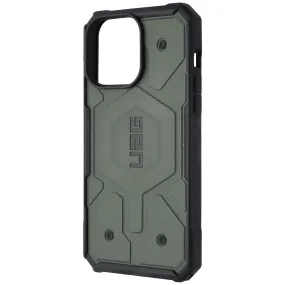 Luxury Accent Daily Style UAG Pathfinder Case for MagSafe for Apple iPhone 15 Pro Max - Olive Drab