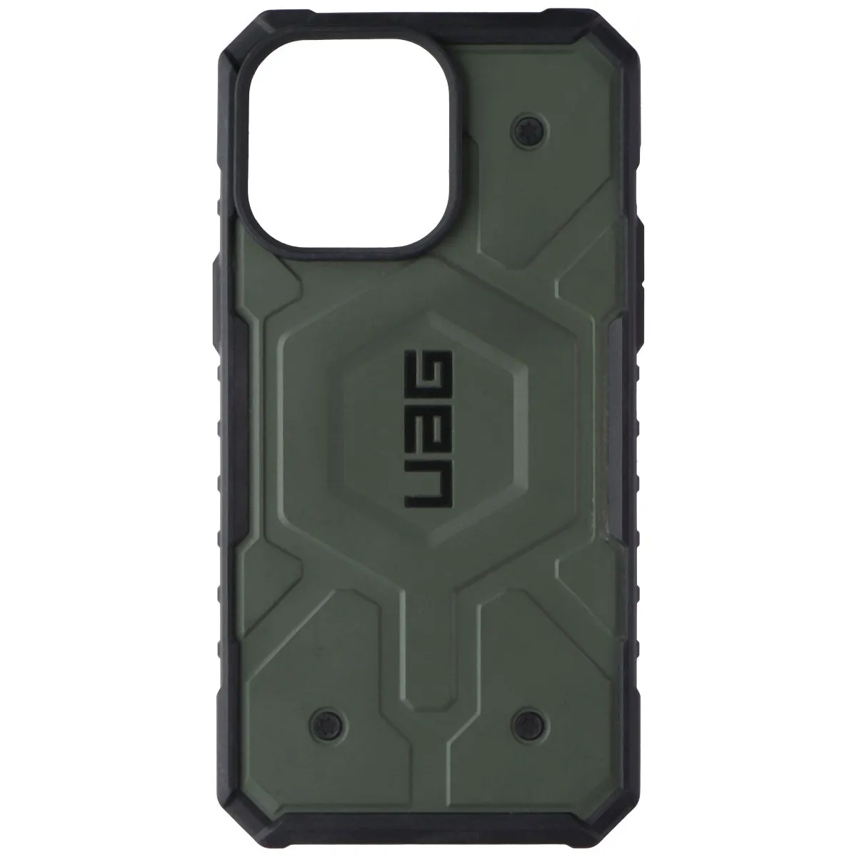 Everyday Use Sleek Texture UAG Pathfinder Case for MagSafe for Apple iPhone 15 Pro Max - Olive Drab