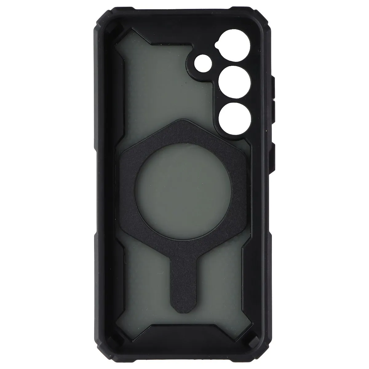 Elegant Texture Layer UAG Plasma XTE Series Case w/ Kickstand for Samsung Galaxy S24 - Black