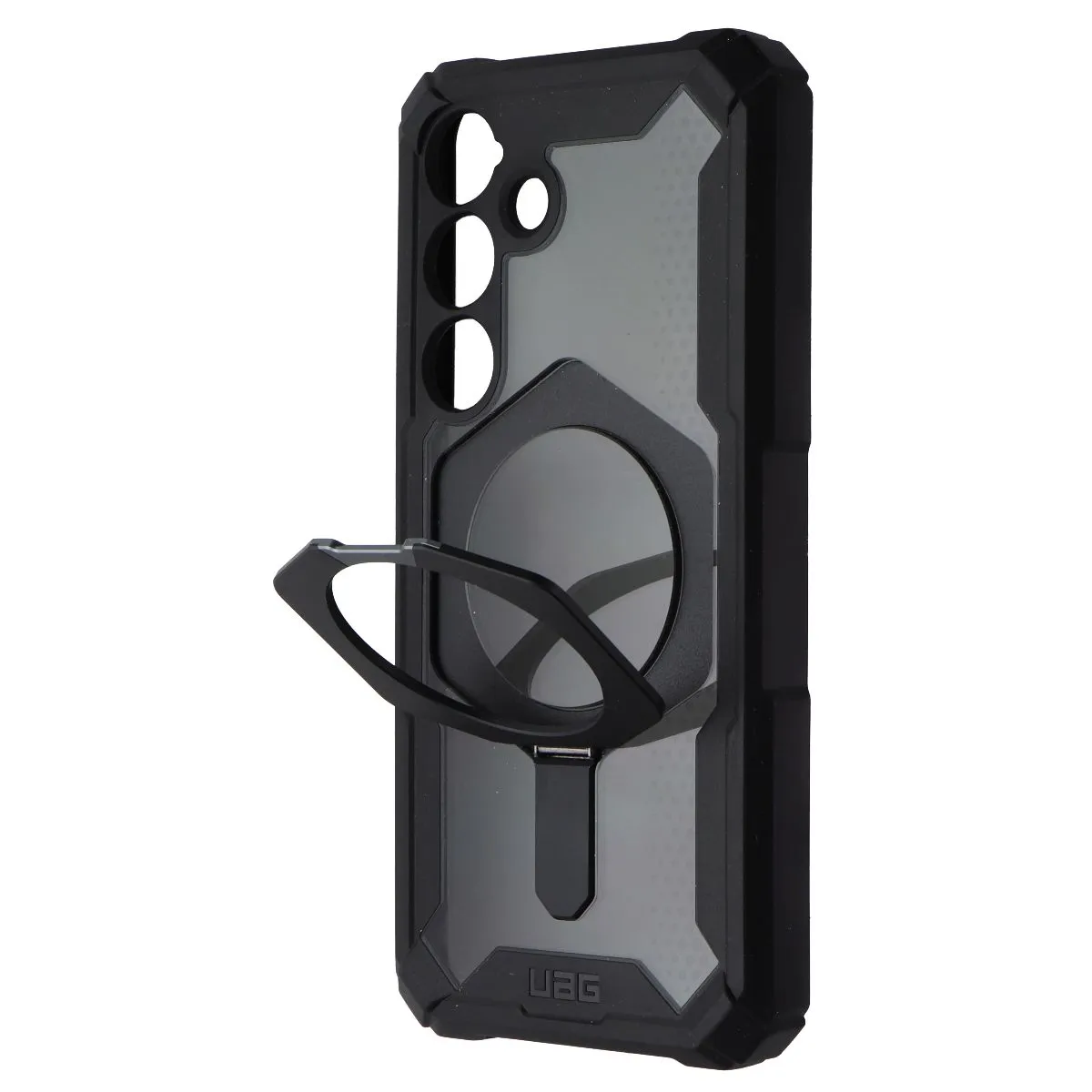 UAG Plasma XTE Series Case w/ Kickstand for Samsung Galaxy S24 - Black Grip Assist Modern Grip Texture