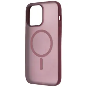 Verizon Slim Sustainable Case for MagSafe for iPhone 14 Pro Max - Zinfandel Fashionable Texture Travel Friendly