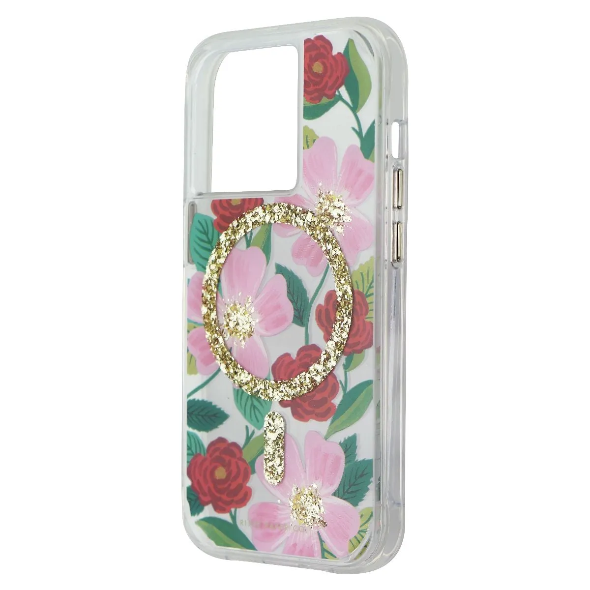 Rifle Paper Co. Protective Case for  MagSafe for iPhone 14 Pro - Rose Garden Smooth Detail Comfort Accessory