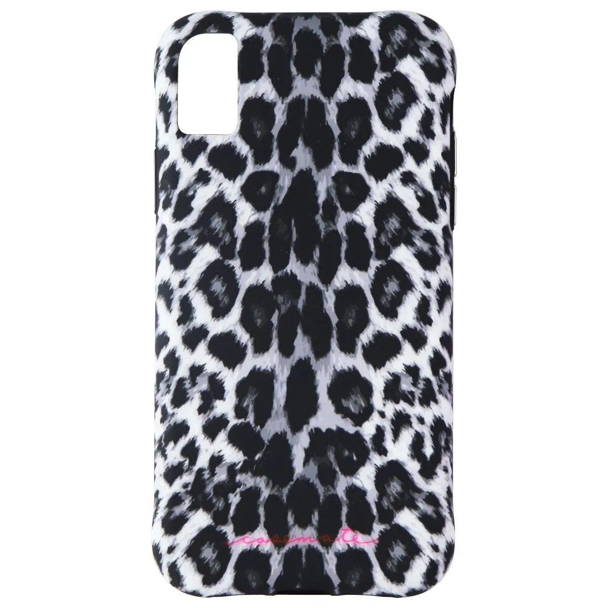 Case-Mate Wallpaper Series Case for Apple iPhone XR - Gray Leopard Elegant Texture Layer Vivid Coloration