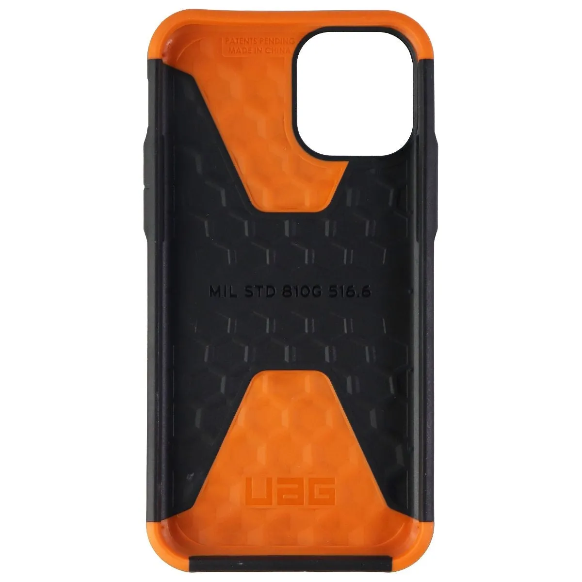 Urban Armor Gear Civilian Series Case for Apple iPhone 11 Pro - Black/Orange Daily Durability Minimal Aesthetic Touch