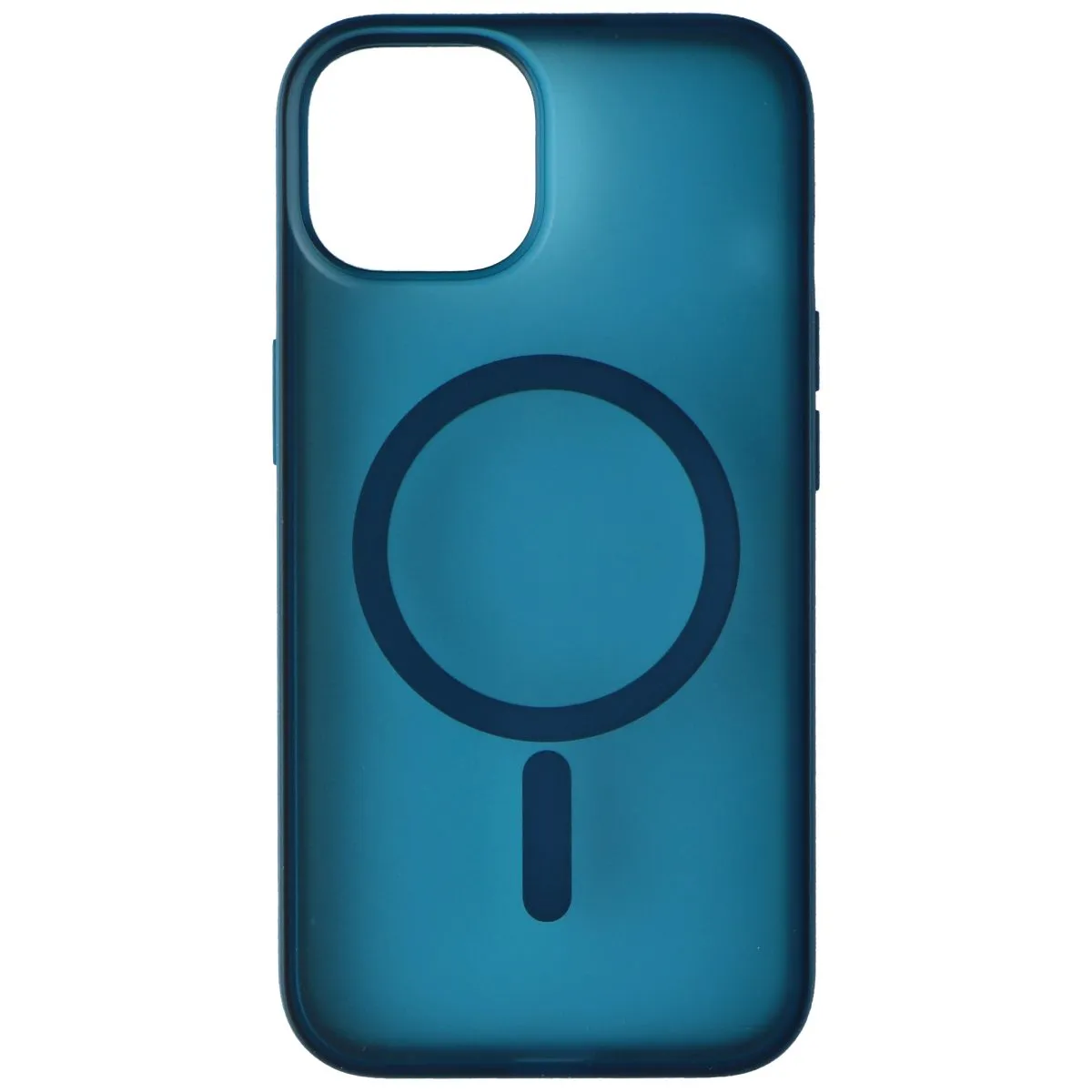 Verizon Slim Sustainable Case with MagSafe for Apple iPhone 14 Plus - Inky Blue Versatile Accessory Elegant Texture