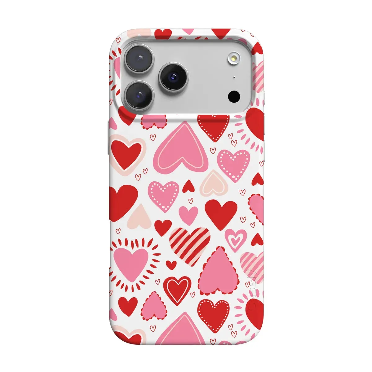 Sleek Form Love Struck | Heart Stickers Case