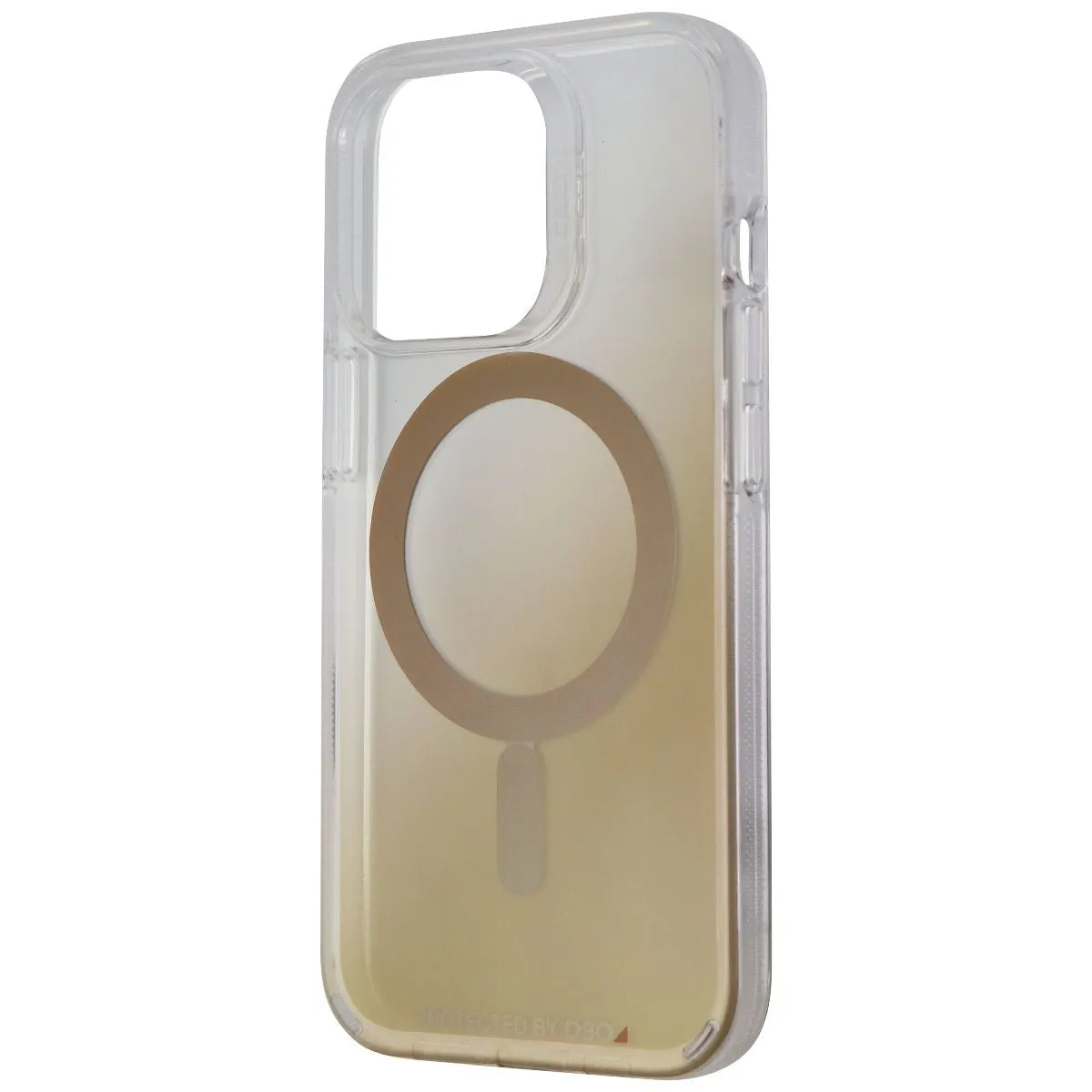 ZAGG Gear4 Milan Snap Hard Case for Apple iPhone 13 Pro - Gold Fade/Clear Lightweight accessory