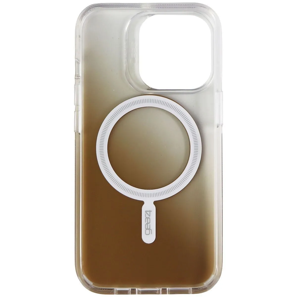 ZAGG Gear4 Milan Snap Hard Case for Apple iPhone 13 Pro - Gold Fade/Clear Hybrid Texture Handheld device