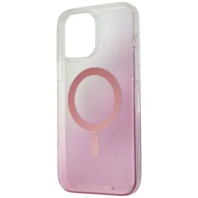 Strong Frame Matte Texture Design ZAGG Gear4 Milan Snap Case For Magsafe for iPhone 13 Pro Max - Rose Gold/Clear
